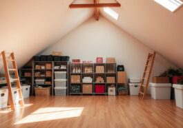 Dachboden organisieren – mehr Stauraum im Haus