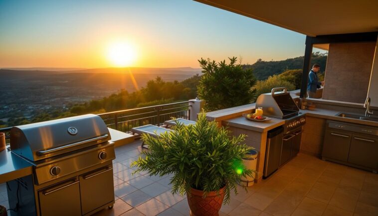 Outdoorküche auf der Terrasse – so geht's