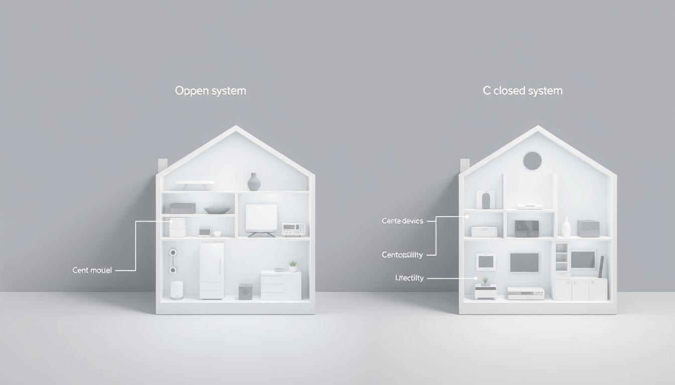 Was ist der Unterschied zwischen offenen und geschlossenen SmartHome-Systemen?