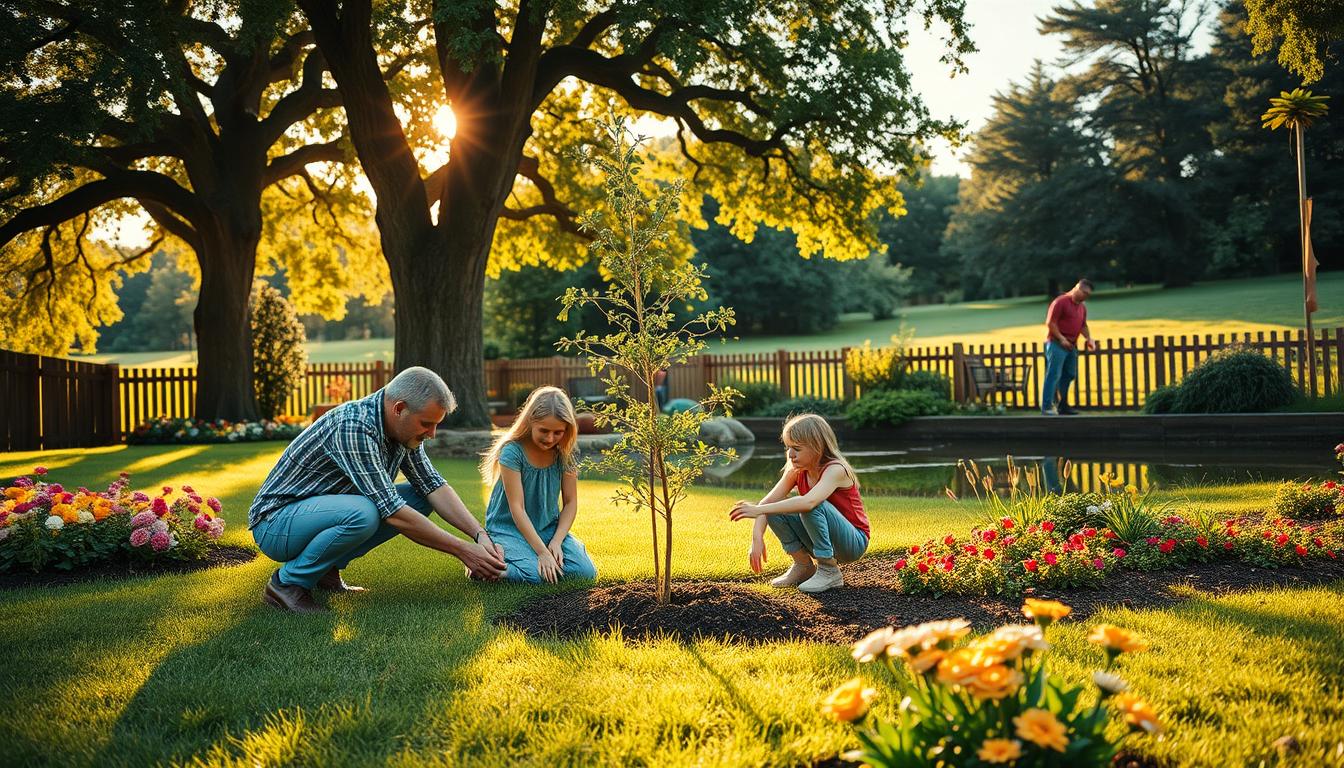 Bäume pflanzen im Garten – das sollte man beachten
