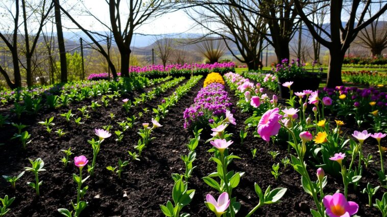 Garten im Frühjahr bepflanzen