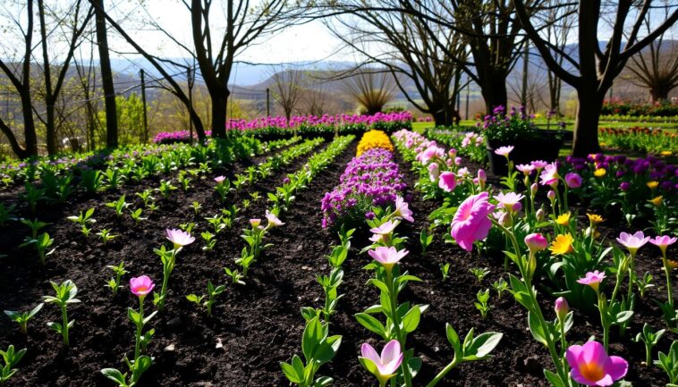 Garten im Frühjahr bepflanzen