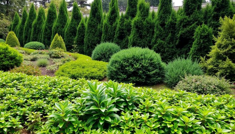 Immergrüne Pflanzen für den Garten