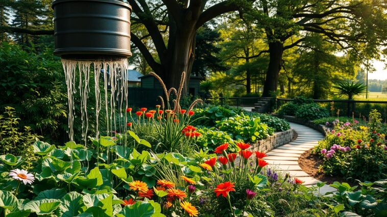 Regenwasser im Garten nutzen und Umwelt schonen