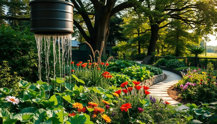 Regenwasser im Garten nutzen und Umwelt schonen